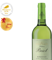 Vin alb sec Chateau Briot 2024,  Bordeaux, Franta