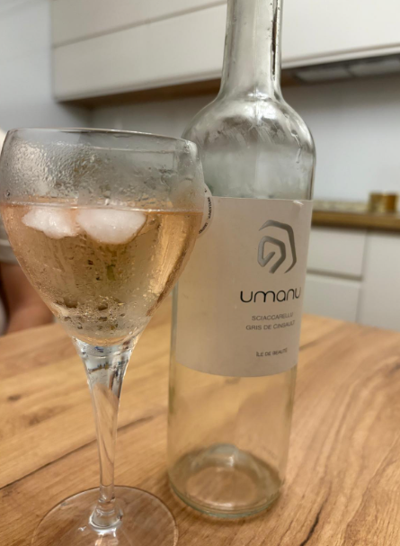 Vin rose sec Umanu 2024, Corsica, Franta