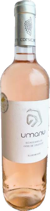 Vin rose sec Umanu 2024, Corsica, Franta