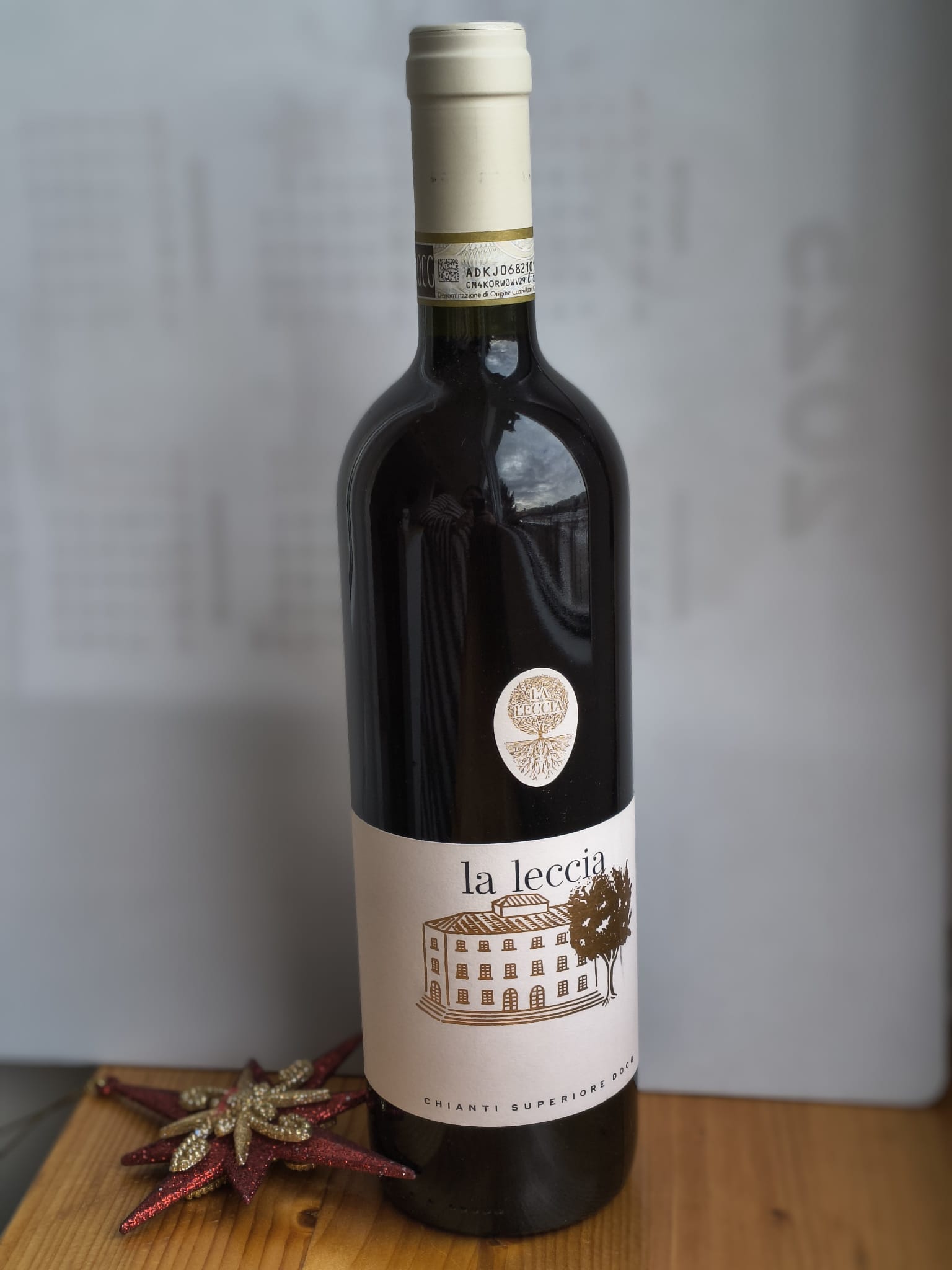 Vin rosu sec La Leccia Chianti Superiore 2023, Toscana, Italia ,bio/organic