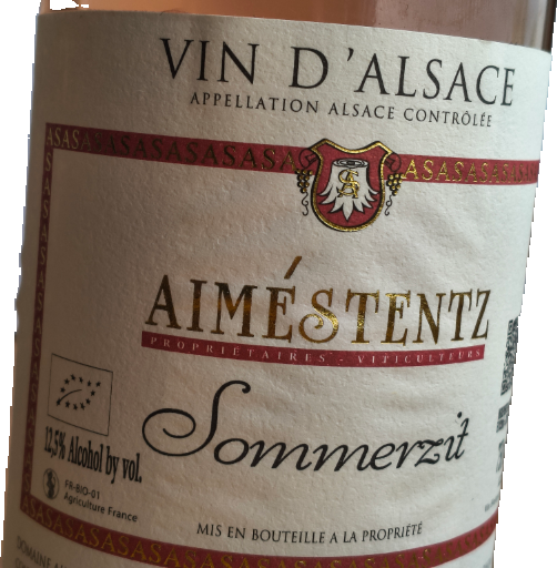 Vin rose sec Aime Stentz 2024,   Alsacia, Franta bio/organic