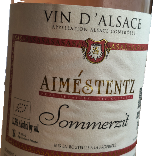 Vin rose sec Aime Stentz 2024,   Alsacia, Franta bio/organic